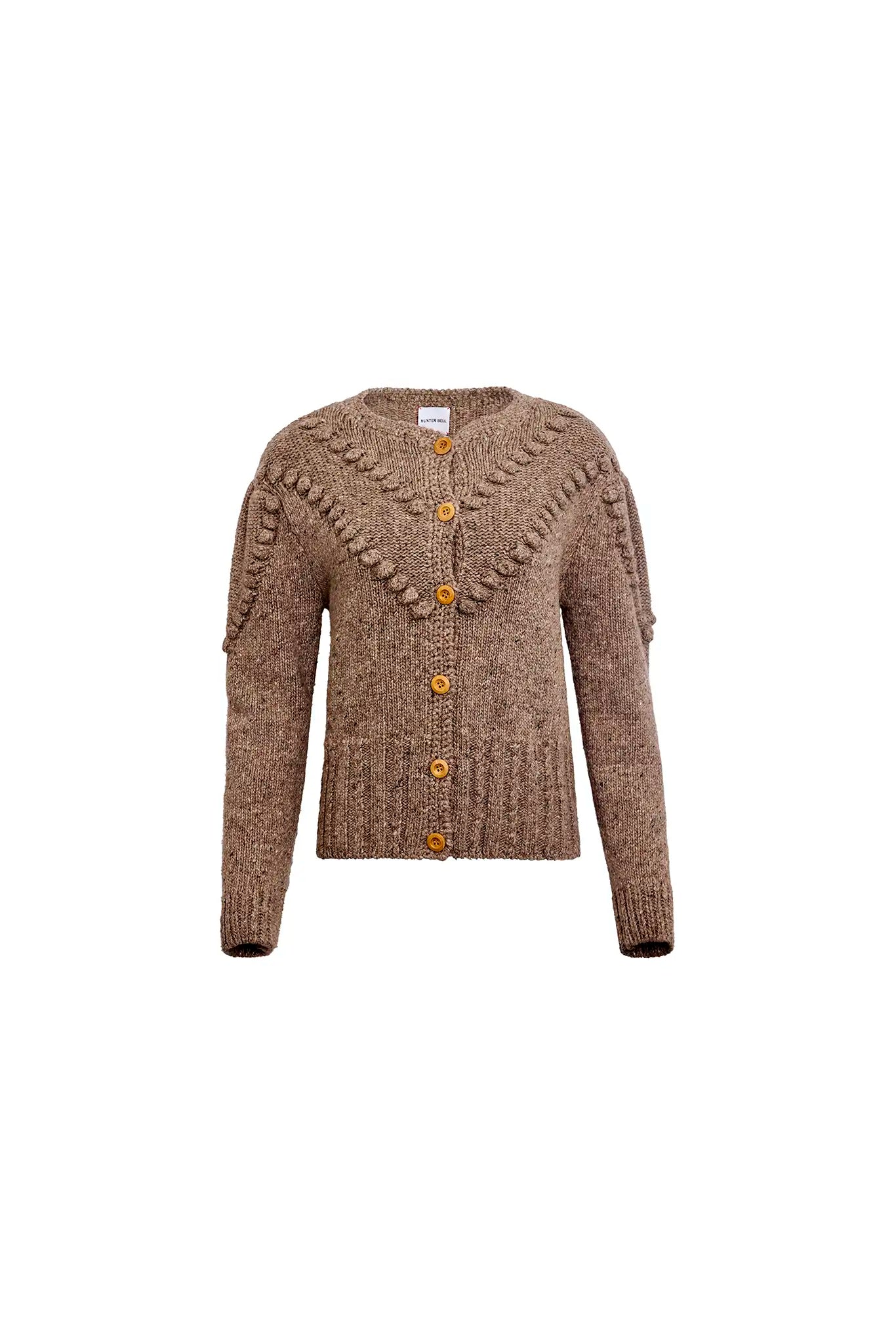 HUNTER BELL | BOBBLE SWEATER OATMEAL