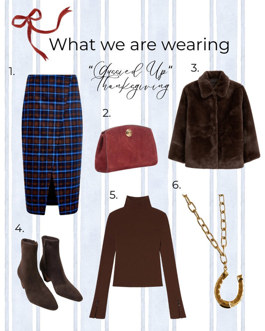What we are wearing "Gussied Up" Thanksgiving