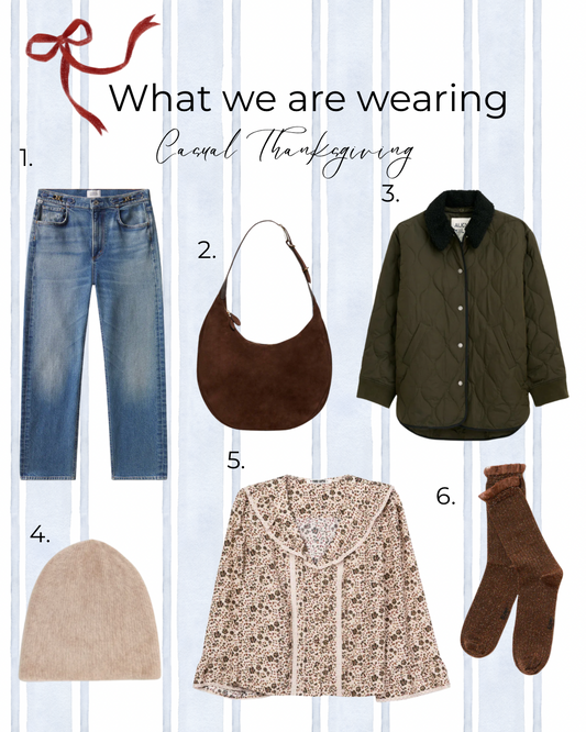 What we are wearing casual Thanksgving