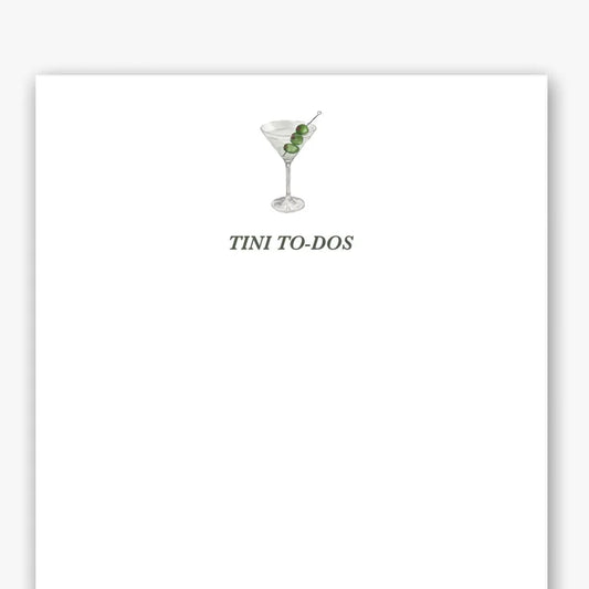 CASEY JO PAPER CO. | MARTINI ICON NOTEPAD