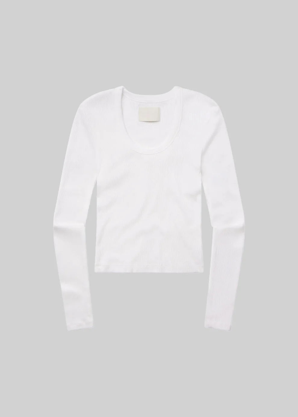 CITIZENS OF HUMANITY | MARA U-NECK LS WHITE