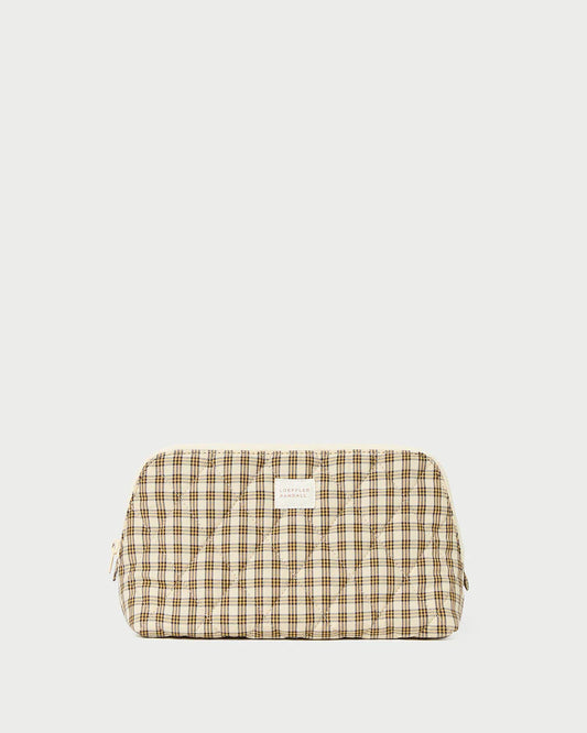 LOEFFLER RANDALL | FRANCES COSMETIC POUCH BUTTER PLAID