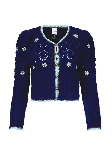 HUNTER BELL | WILLOW CARDIGAN | NAVY