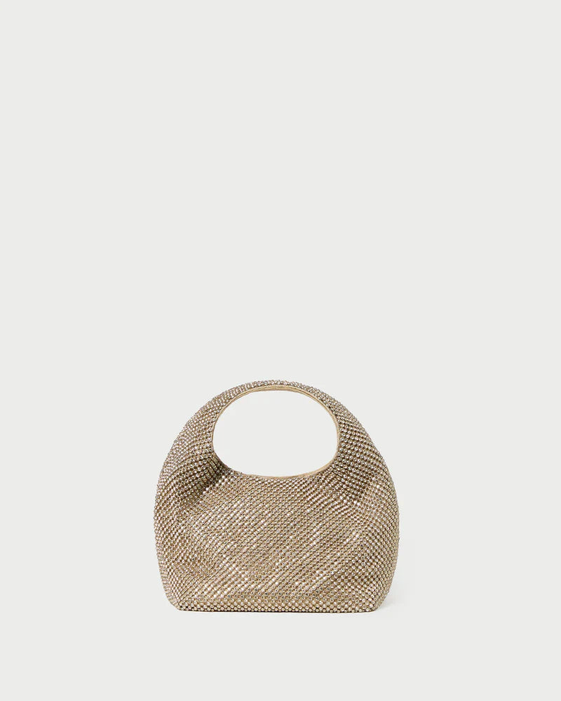 LOEFFLER RANDALL | KENZIE MINI BUCKET CLUTCH GOLD