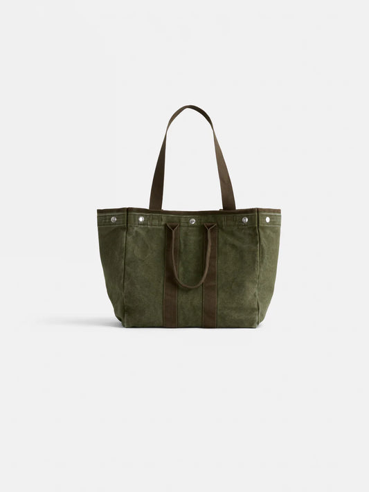 ALEX MILL | THE PERFECT WEEKDAY TOTE MILITARY OLIVE