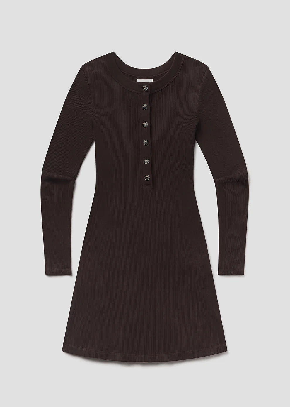 NALI MINI DRESS CHOCOLATE