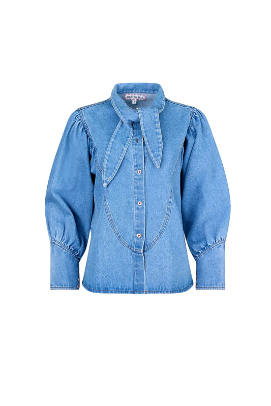 HUNTER BELL | ODESSA SHIRT VINTAGE DENIM