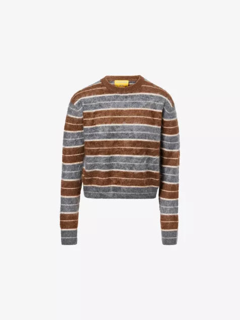 GUEST IN RESIDENCE | GRIZZLY STRIPE CREW CHARCOAL