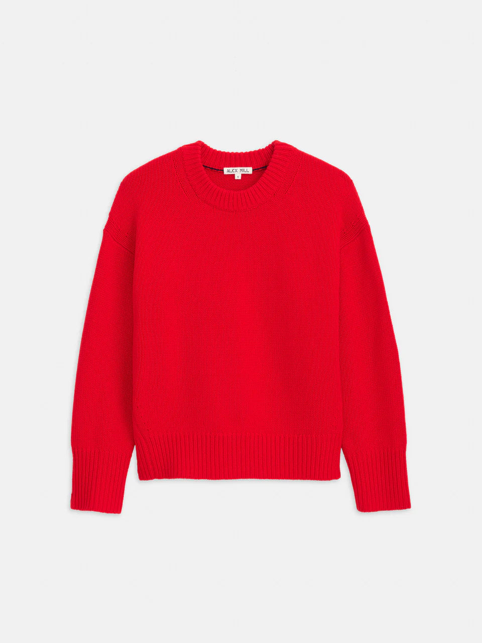 ALEX MILL | NOTTING HILL SWEATER BRIGHT FLAME